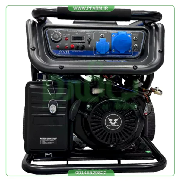 موتور برق بنزینی زونگشن ۸.۵ کیلووات مدل KB9000ER تک فاز ریموت‌دار