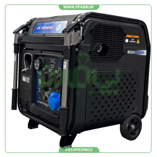موتور برق زونگشن ۹ کیلووات مدل BQH9000ER ریموت‌دار اینورتری سایلنت