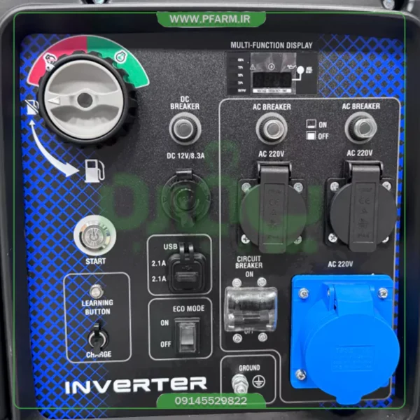 موتور برق زونگشن ۹ کیلووات مدل BQH9000ER ریموت‌دار اینورتری سایلنت