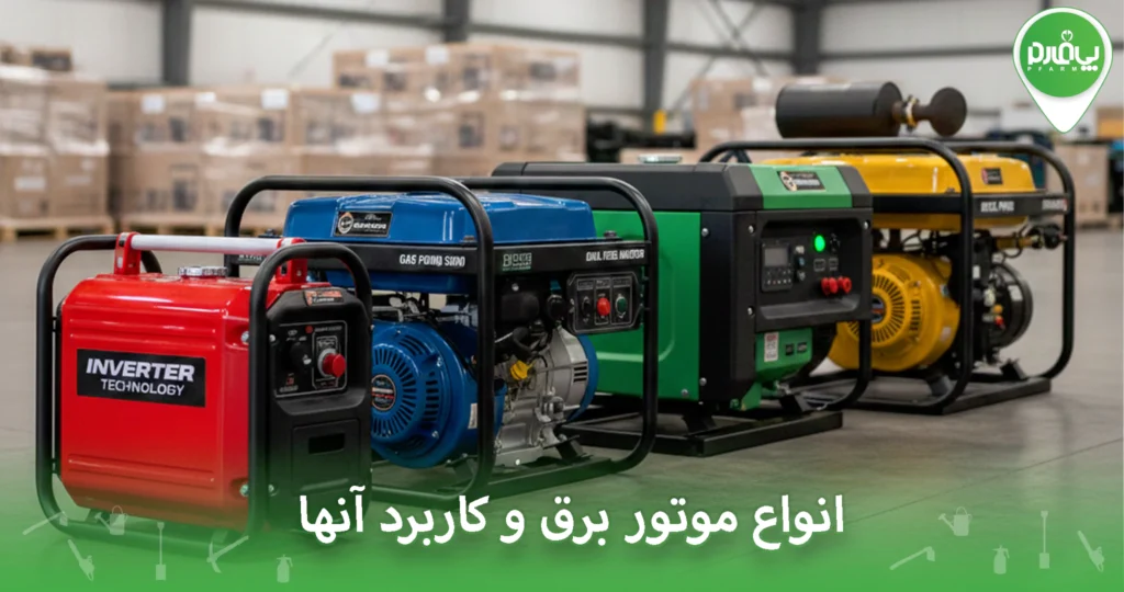 انواع موتور برق