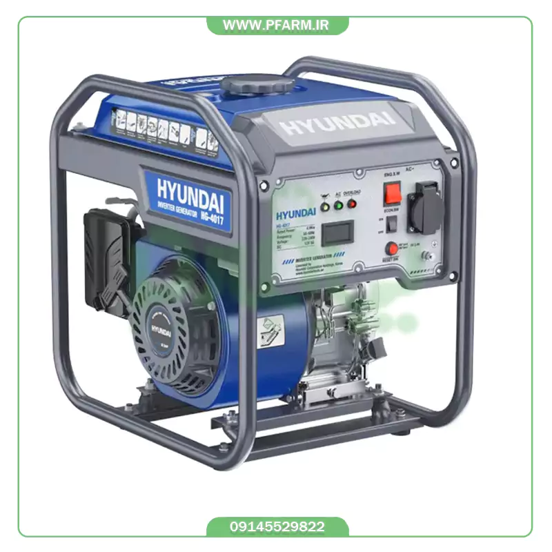 موتور برق بنزینی هیوندای اینورتری hg-4017 موتور برق بنزینی هیوندای اینورتری hg-4017
