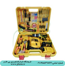 پک کامل دریل شارژی دیوالت | Dewalt