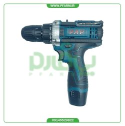 2- 1- دریل پیچ گوشتی شارژی تک باتری پی ای پی PAP مدل CD-1201
