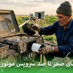 راهنمای صفر تا صد سرویس موتور برق